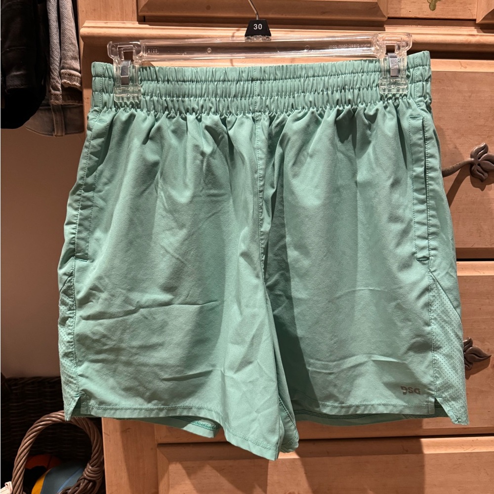 DSW Light Green Athletic Shorts